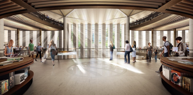 ���-�������� ��������� ���������� - ������������� � dbox. Courtesy of Foster + Partners
