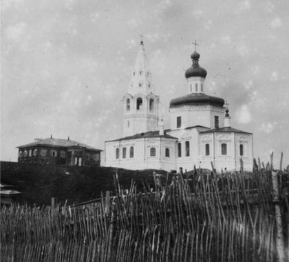 Троицкий собор Кондинского монастыря Оби 