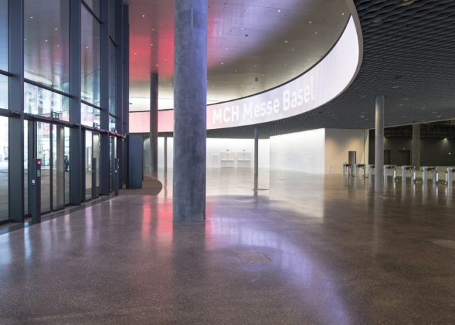 Выставочный комплекс в Базеле - новый павильон. Предоставлено MCH Group AG