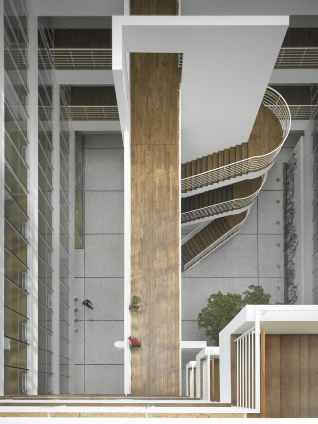 ������� ������ City Green Court � Roland Halbe
