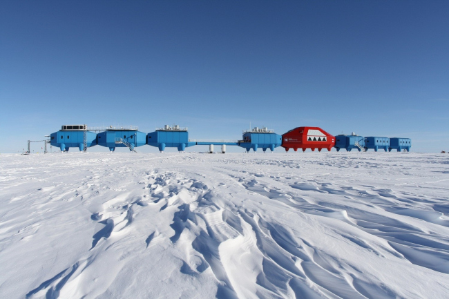 Антарктическая станция Halley VI © British Antarctic Survey