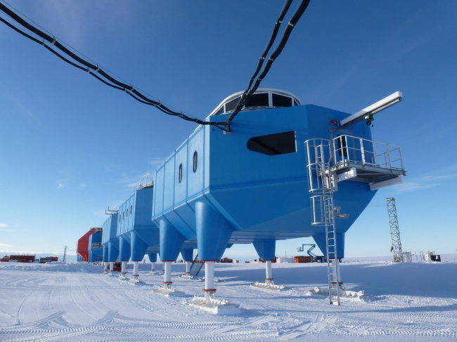 Антарктическая станция Halley VI © Hugh Broughton Architects