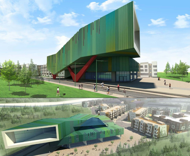 "Andersen" residential complex. Project of the community center � Arkhitekturium