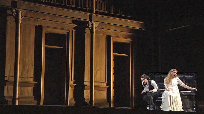 Lohengrin, Scala 2012 Barenboim, Kaufmann, Pape, фото из телетрансляции. Lohengrin, Scala 2012 Barenboim, Kaufmann, Pape, фото из телетрансляции.