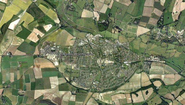 ���������. ��������� ��������� � �������� ����� ������. ��������: Google maps