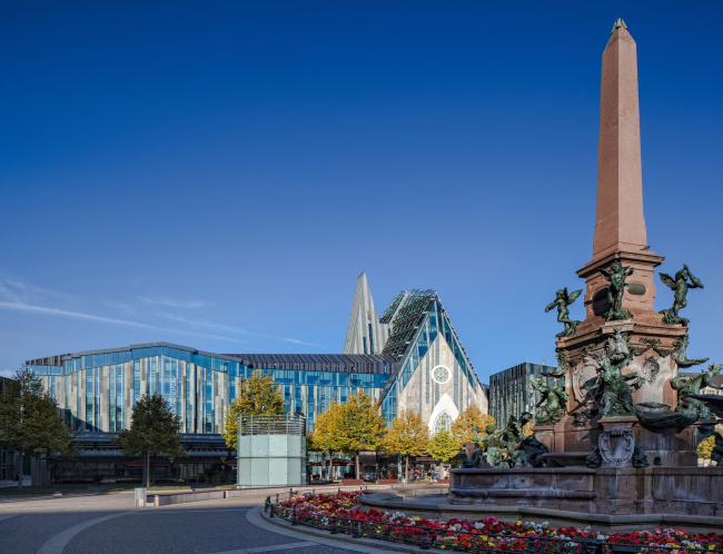 «Паулинум» – главное здание и аудитория Лейпцигского университета