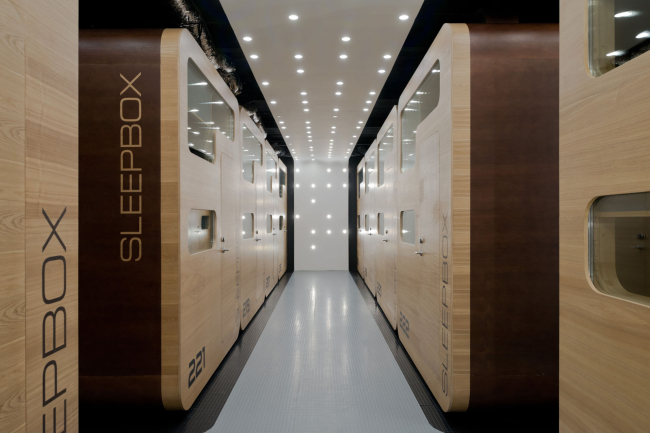 �Sleepbox hotel ���������. ������������� ���� ���� ����. ���������� ���� �������
