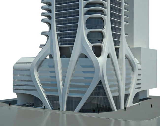  One Thousand Museum.  Zaha Hadid Architects