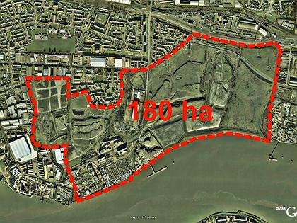 ������ ������������� ������������ ���� �� ������ ���� ����� � ������-��������� ����������� ������ � ������ Barking Riverside