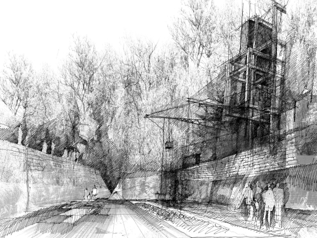 ��������� ����: ��������� �������� �������� (Magazine Hill: A weathered continuum). Cliff Gouws (���). ����������: archiprix.org 