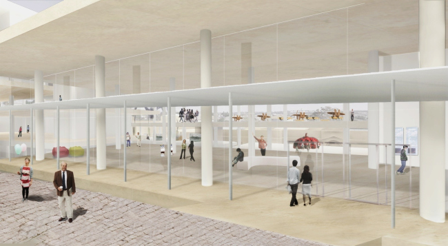 ����� ������ �������� �������� ���������� � SANAA