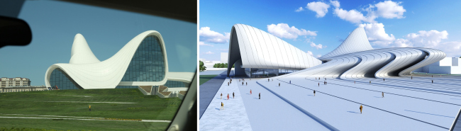 ���������� � ������� ������� ������ �� ���� ������ ���������������� ����������. ����������: �������� �������������; ������������ ������, � Zaha Hadid Architects