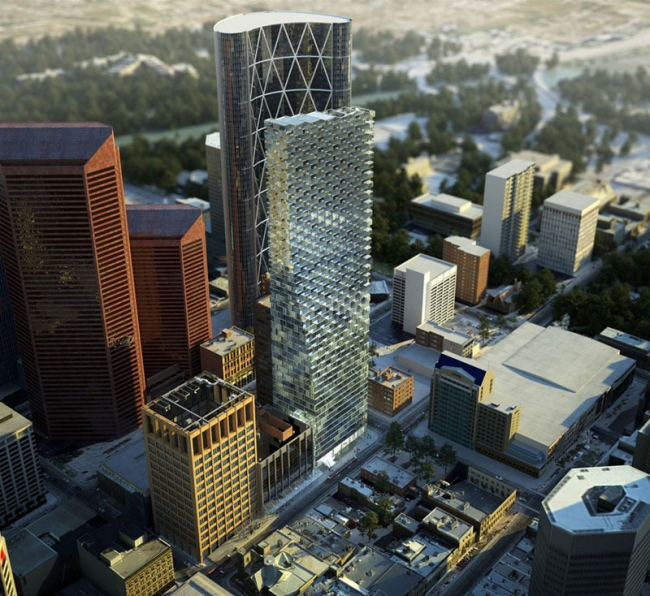 ����� Telus Sky