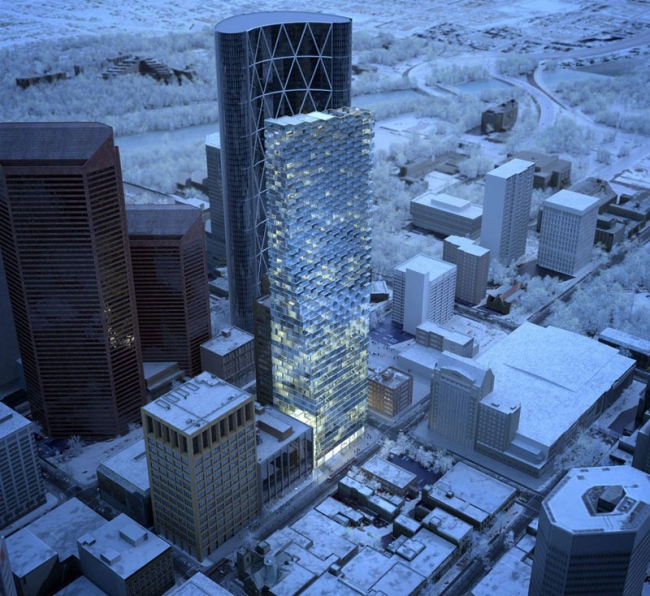 ����� Telus Sky