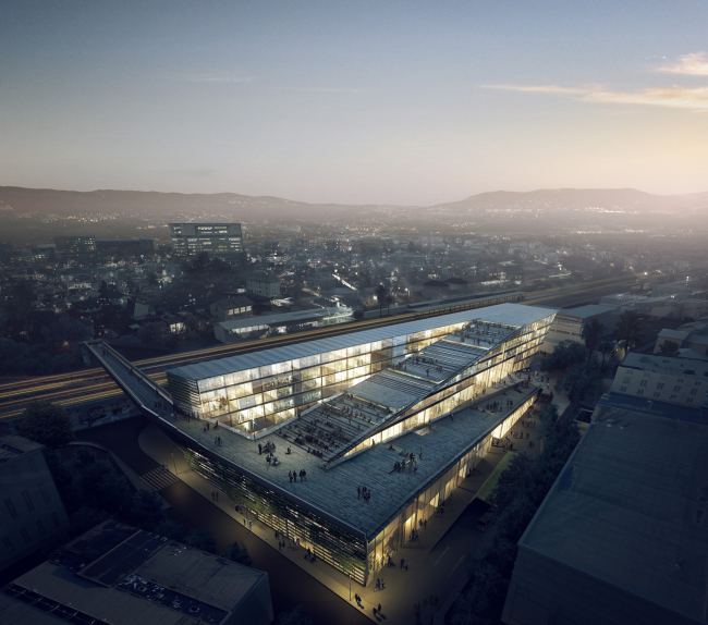 ������ ��������� SUPSI . � Kengo Kuma & Associates 