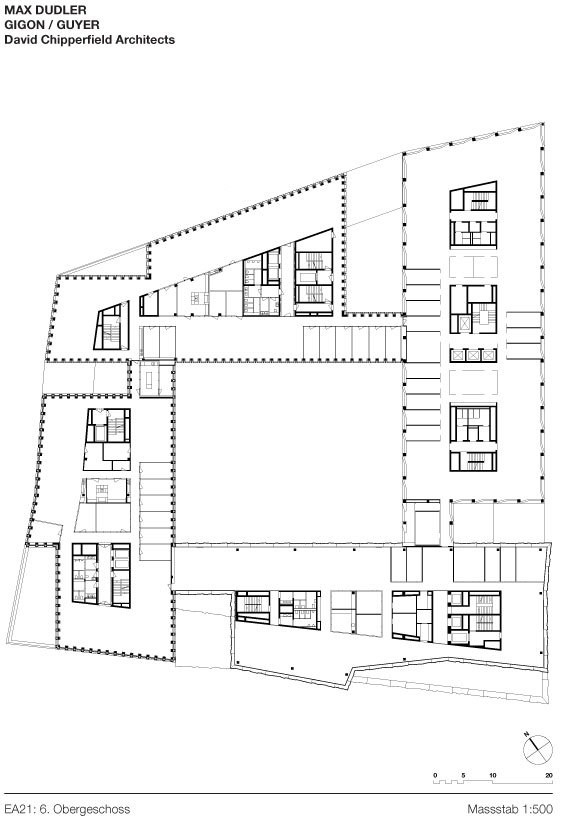 Europaallee 21 � Max Dudler, Gigon/Guyer, David Chipperfield Architects