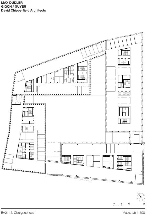 Europaallee 21 � Max Dudler, Gigon/Guyer, David Chipperfield Architects
