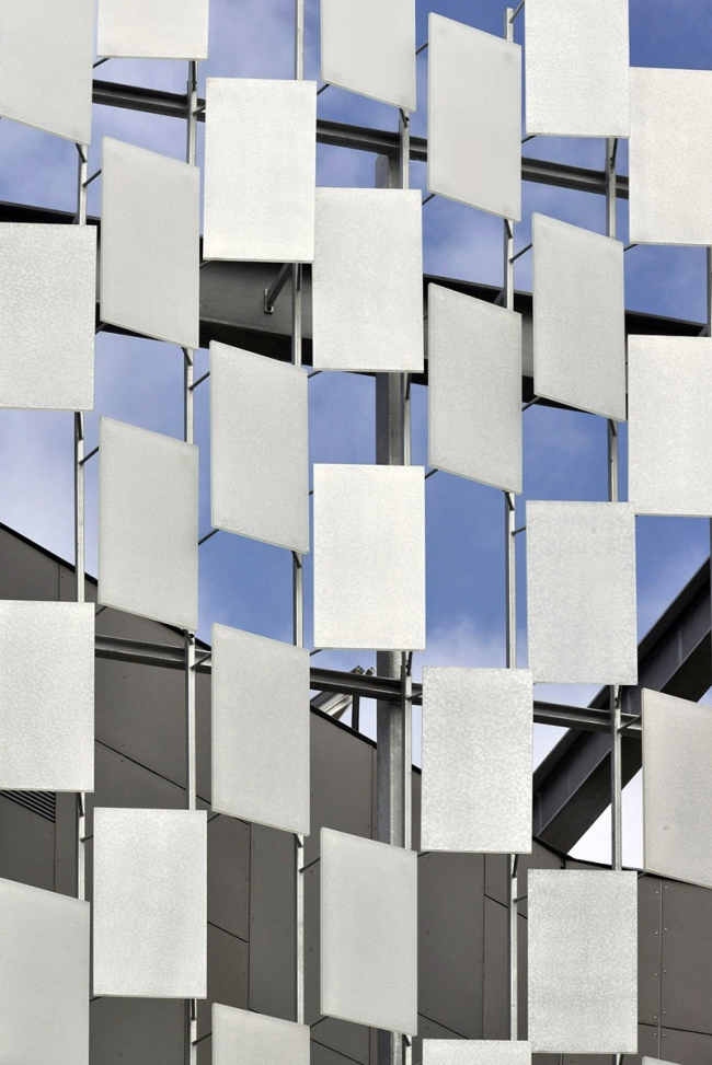 Здание FRAC Прованс - Альпы - Лазурный Берег © Kengo Kuma & Associates