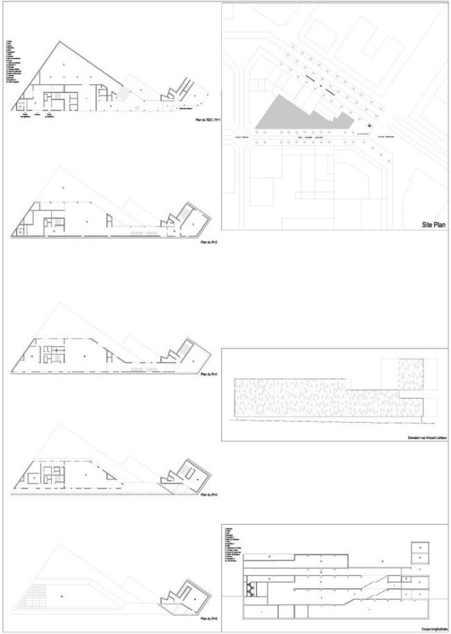 Здание FRAC Прованс - Альпы - Лазурный Берег © Kengo Kuma & Associates