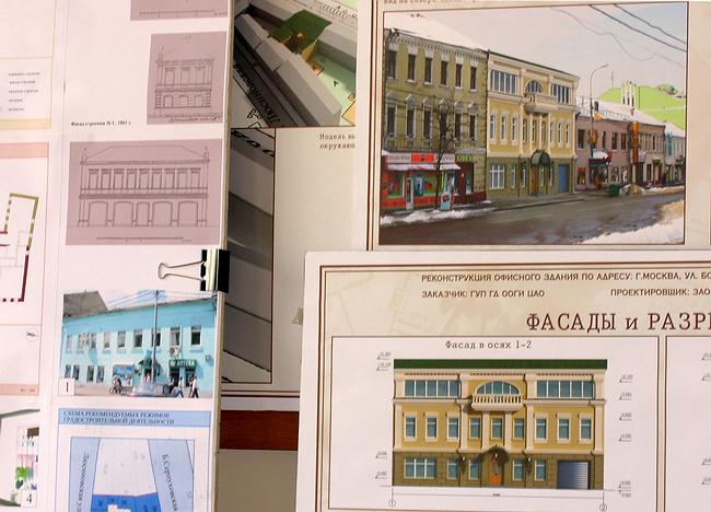 Проект размещения офисного здания на Бол. Серпуховской ул. Сравнение двух фасадов - что было (слева) и что предлагается (справа) Проект размещения офисного здания на Бол. Серпуховской ул. Сравнение двух фасадов - что было (слева) и что предлагается (справа)