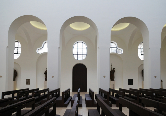 Церковь Санкт-Мориц - реконструкция. Фото с сайта detail-online.com