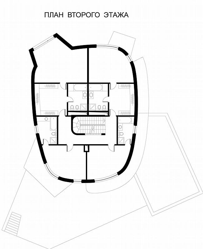 the second floor plan