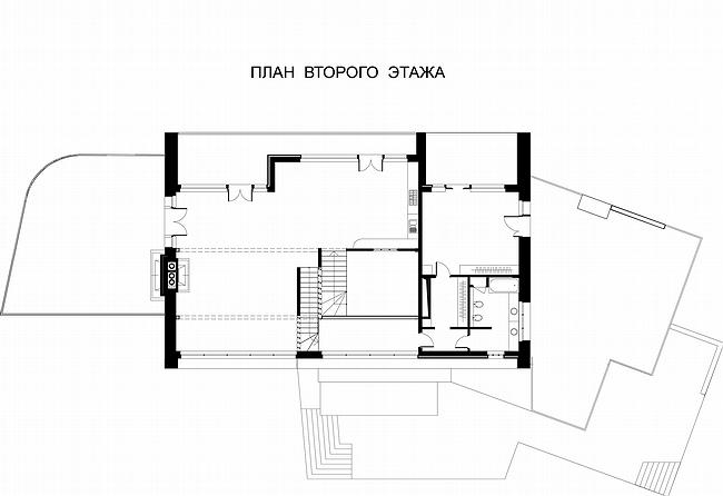 the second floor plan