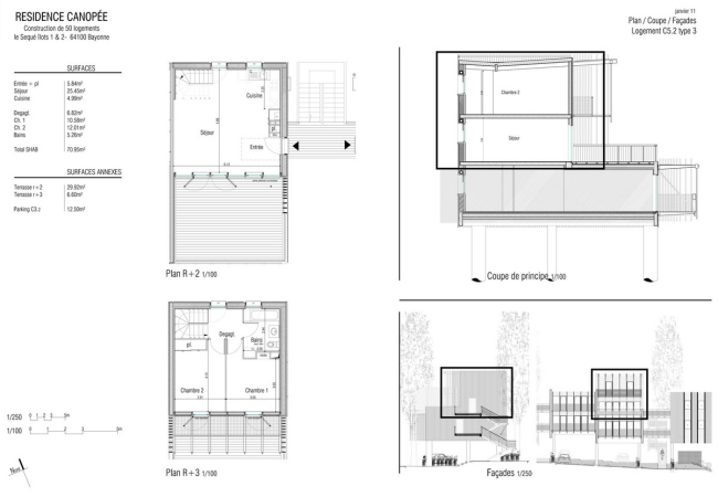 ����� �������� La Canopée � Patrick Arotcharen Architecte