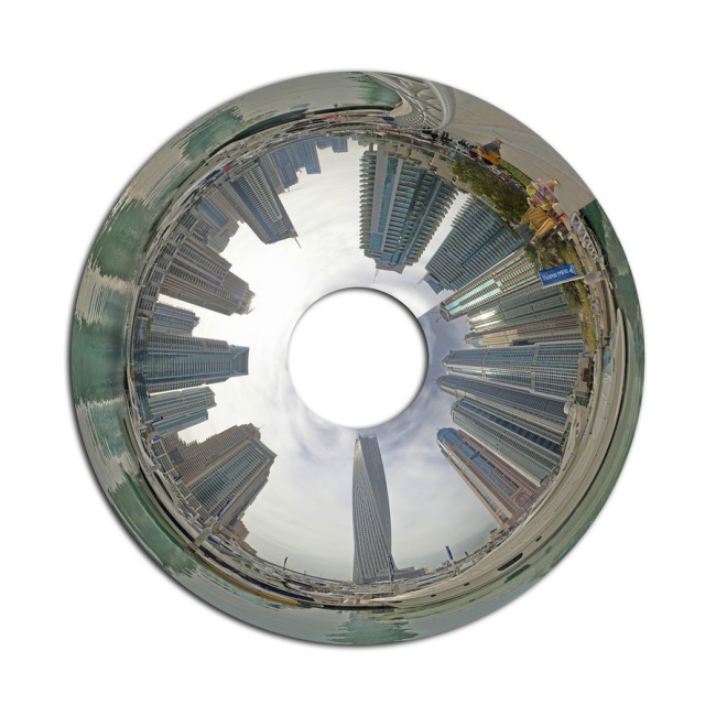 ��������� Cayan Tower. ������������� Skidmore Owings & Merrill