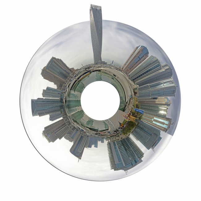 ��������� Cayan Tower. ������������� Skidmore Owings & Merrill