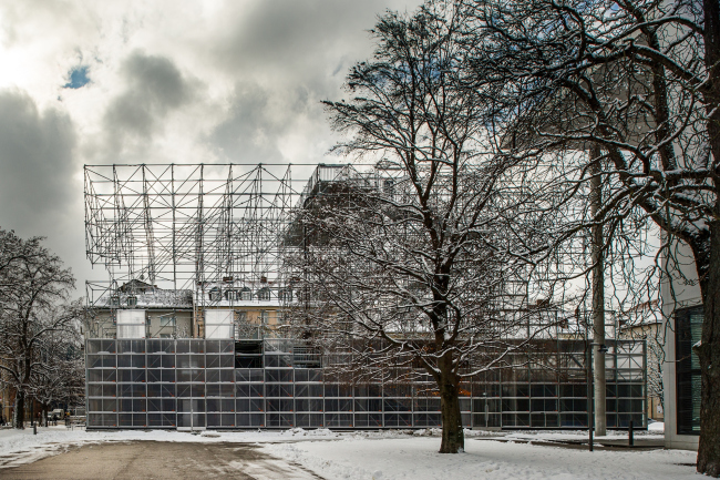  Schaustelle. : Rainer Viertlböck, 2013  Fotograf / Pinakothek der Moderne