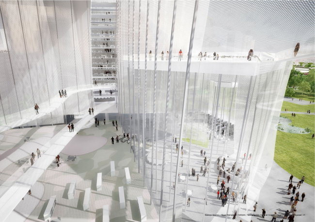 ���������� ����� ������ ������� � SANAA