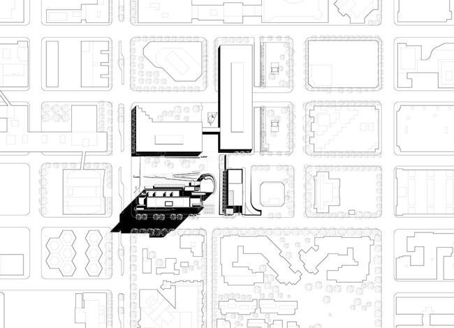 Здание Федерального суда США в Сан-Диего © Richard Meier & Partners Architects LLP