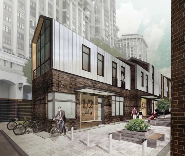 Loft-������� Studio #8. ���� �+� Architects. �����������: tt-arch.ru