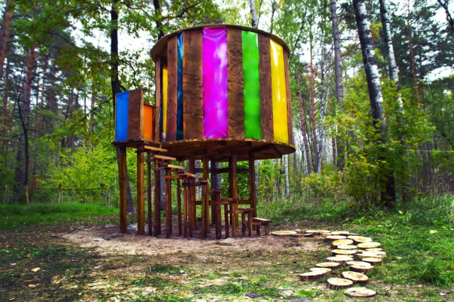 Космическая палитра. Команда «Курага» Фото: Яна Ивлева Космическая палитра. Команда «Курага» Фото: Яна Ивлева