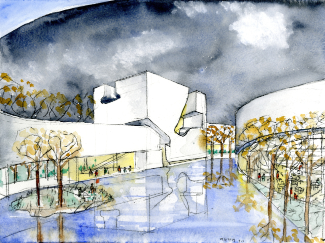 ����� �������� � ��������� � Steven Holl Architects