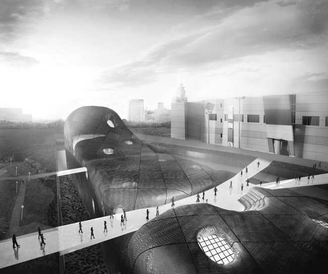 Конкурсный проект нового здания Государственного центра современного искусства