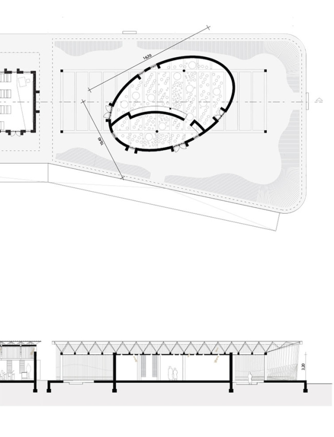 ���������� ��������� ����� � ����� � kere architecture