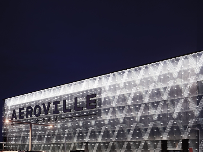 Комплекс Aeroville © Jean-Phileppe Mesguen