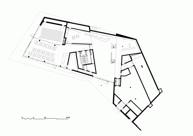 Исследовательский и посетительский центр Pal&#228;on © Holzer Kobler Architekturen