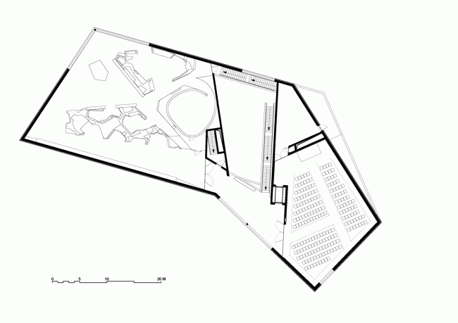 Исследовательский и посетительский центр Pal&#228;on © Holzer Kobler Architekturen