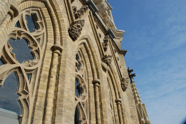 Собор Сент-Майкл – реставрация западного фасада и колокольни