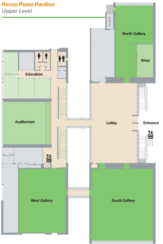 Музей искусств Кимбелла - новый корпус © Renzo Piano Building Workshop