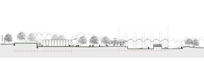 Музей искусств Кимбелла - новый корпус © Renzo Piano Building Workshop