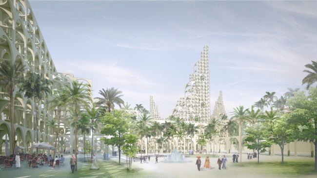 ������-���� ��������� �������� � ������������������� �������c�� Souk Mirage � Sou Fujimoto Architects