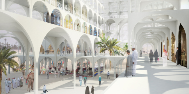 ������-���� ��������� �������� � ������������������� �������c�� Souk Mirage � Sou Fujimoto Architects