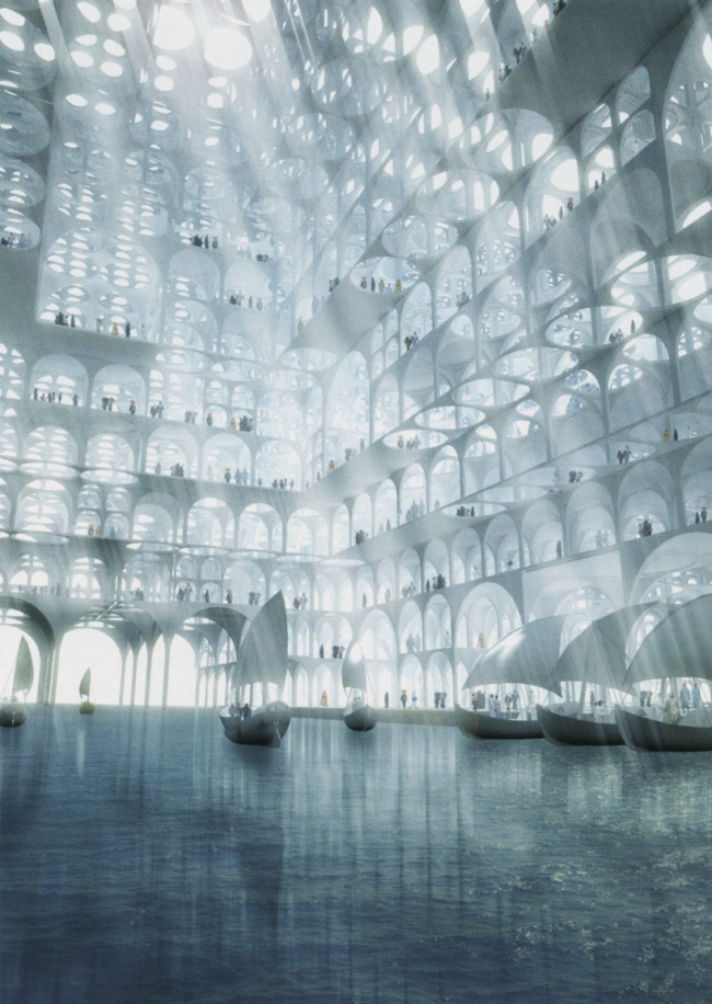 ������-���� ��������� �������� � ������������������� �������c�� Souk Mirage � Sou Fujimoto Architects