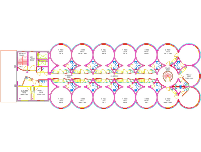 ��������� Grünerløkka studenthus. ����������� ������������� HRTB