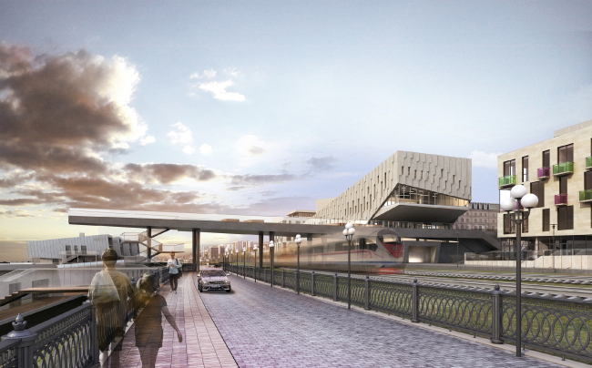 Architectural and town-planning concept of reconstruction and renovation of the territory of Saratov Muka Factory