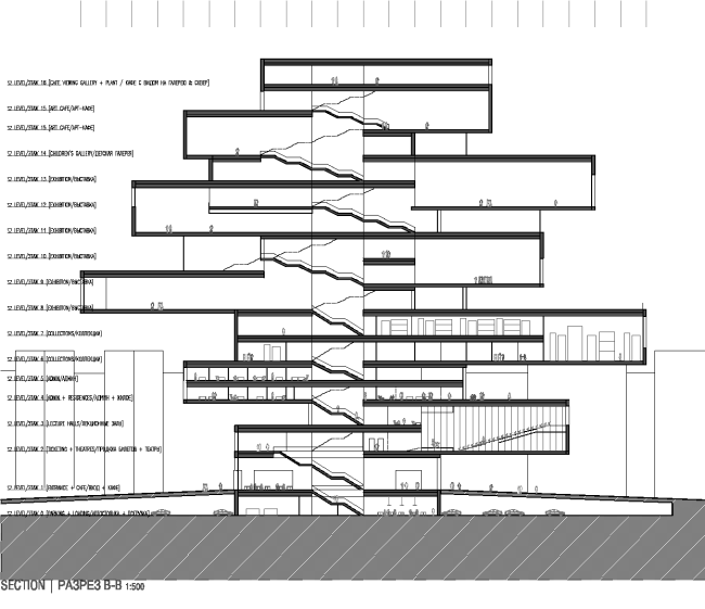 �������-����������� �������� ����. ���������� ������ Heneghan Peng Architects. ��������� ������������� �����-������� ����.